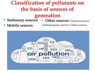Pollutants Classification Air Quality Assessment Models and Their Significance | PDF