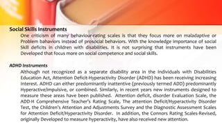 Assessment of behavior and emotional status | PPTX
