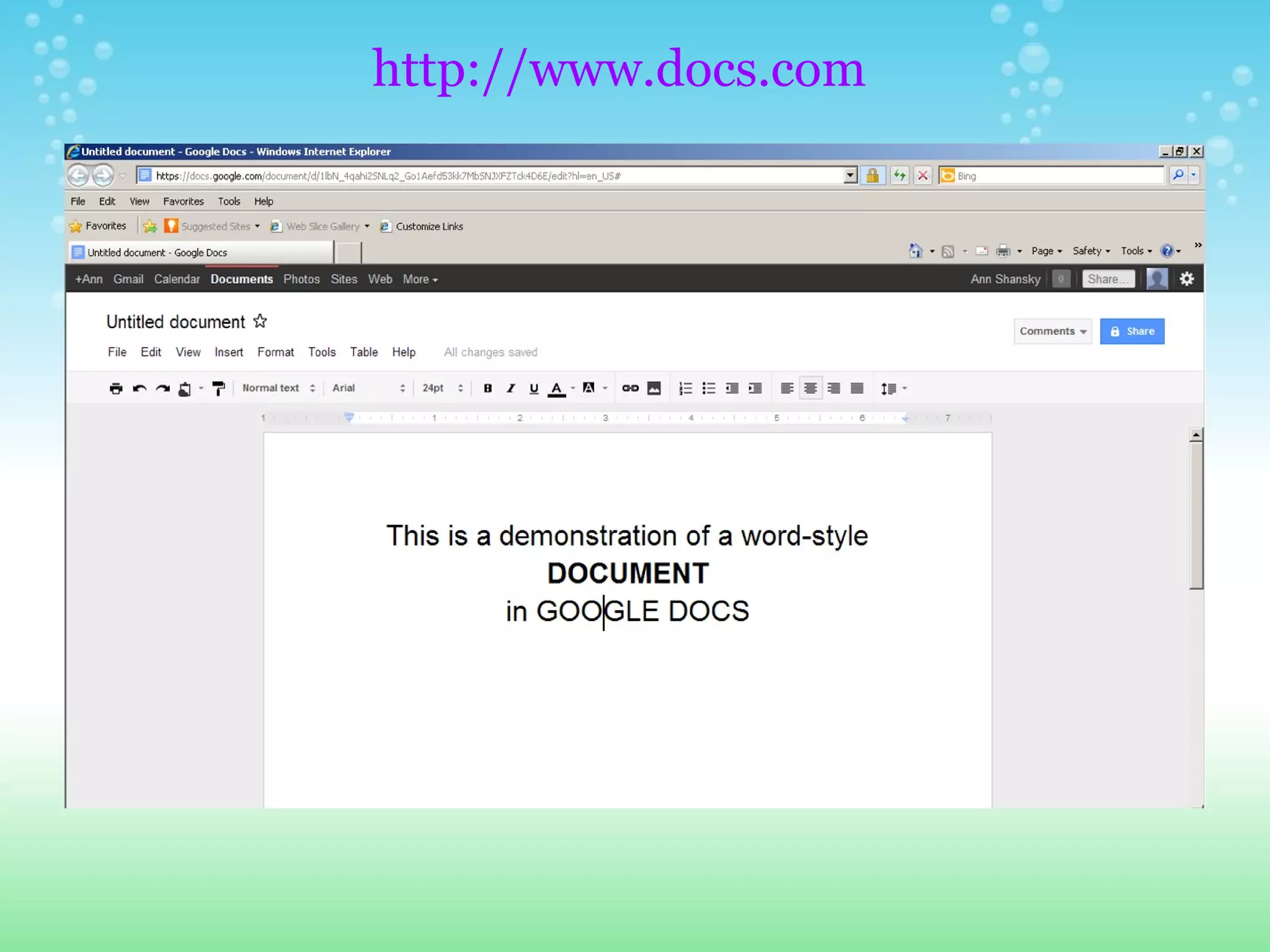 http://www.docs.com 