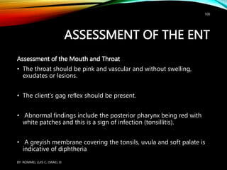 Assessment of ear, Eye, Nose, and-Throat.pptx