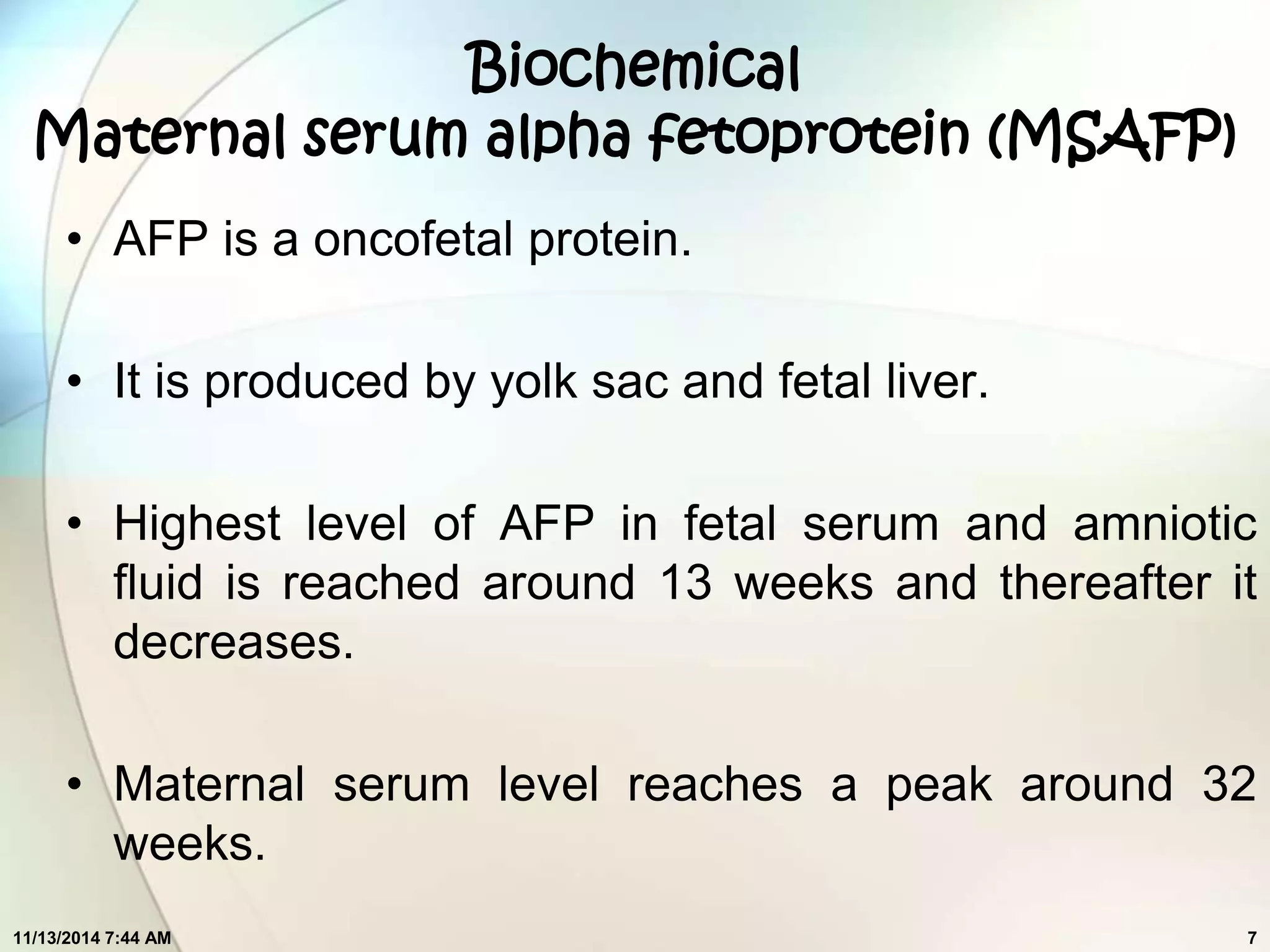 Assessment of fetal wellbeing | PPTX