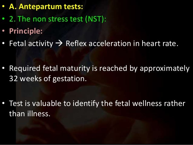 rate stress test 160 heart being Dr.Padmesh Fetal of Assessment Well