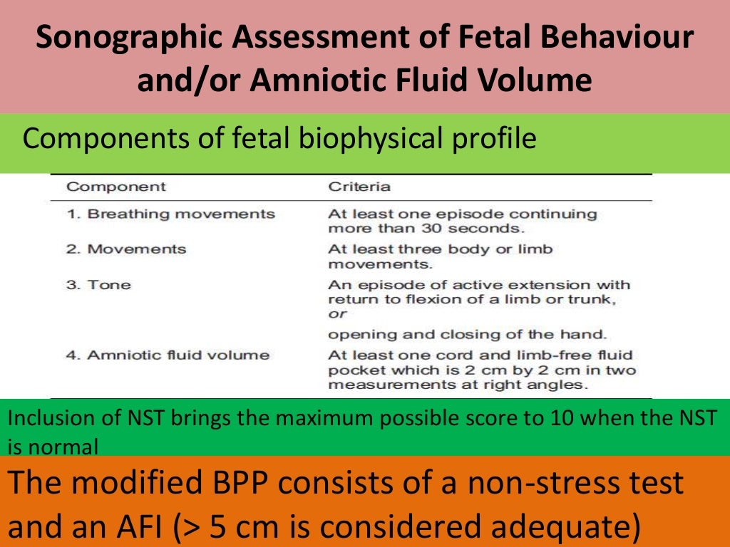 Assessment of fetal wellbeing in pregnancy and labour