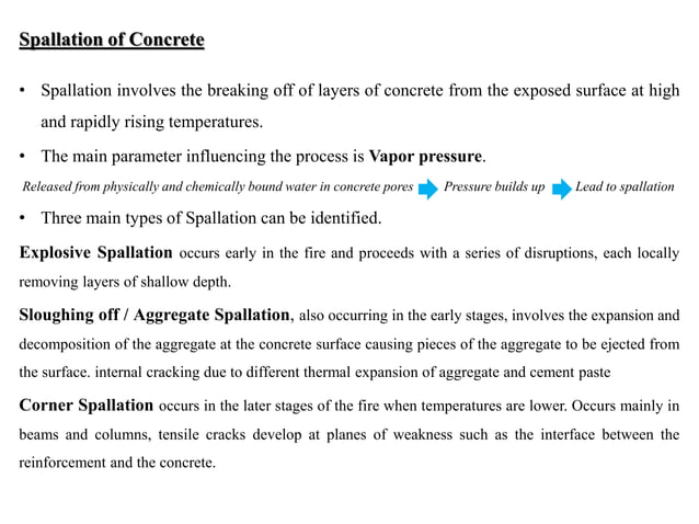 Assessment of fire damage and structural rectification process. | PDF ...