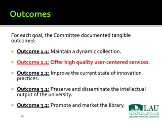 Assessment of Information Literacy in Academic Libraries: LAU Libraries ...