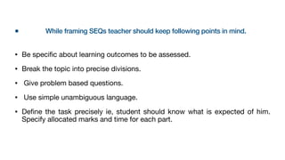 Assessment of knowledge | PDF