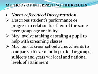 Assessment of learning 1 | PPTX