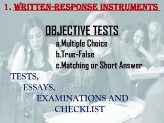 ADVANCED METHODS IN EDUCATIONAL ASSESSMENT AND EVALUATION | PPTX