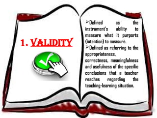 ADVANCED METHODS IN EDUCATIONAL ASSESSMENT AND EVALUATION | PPTX