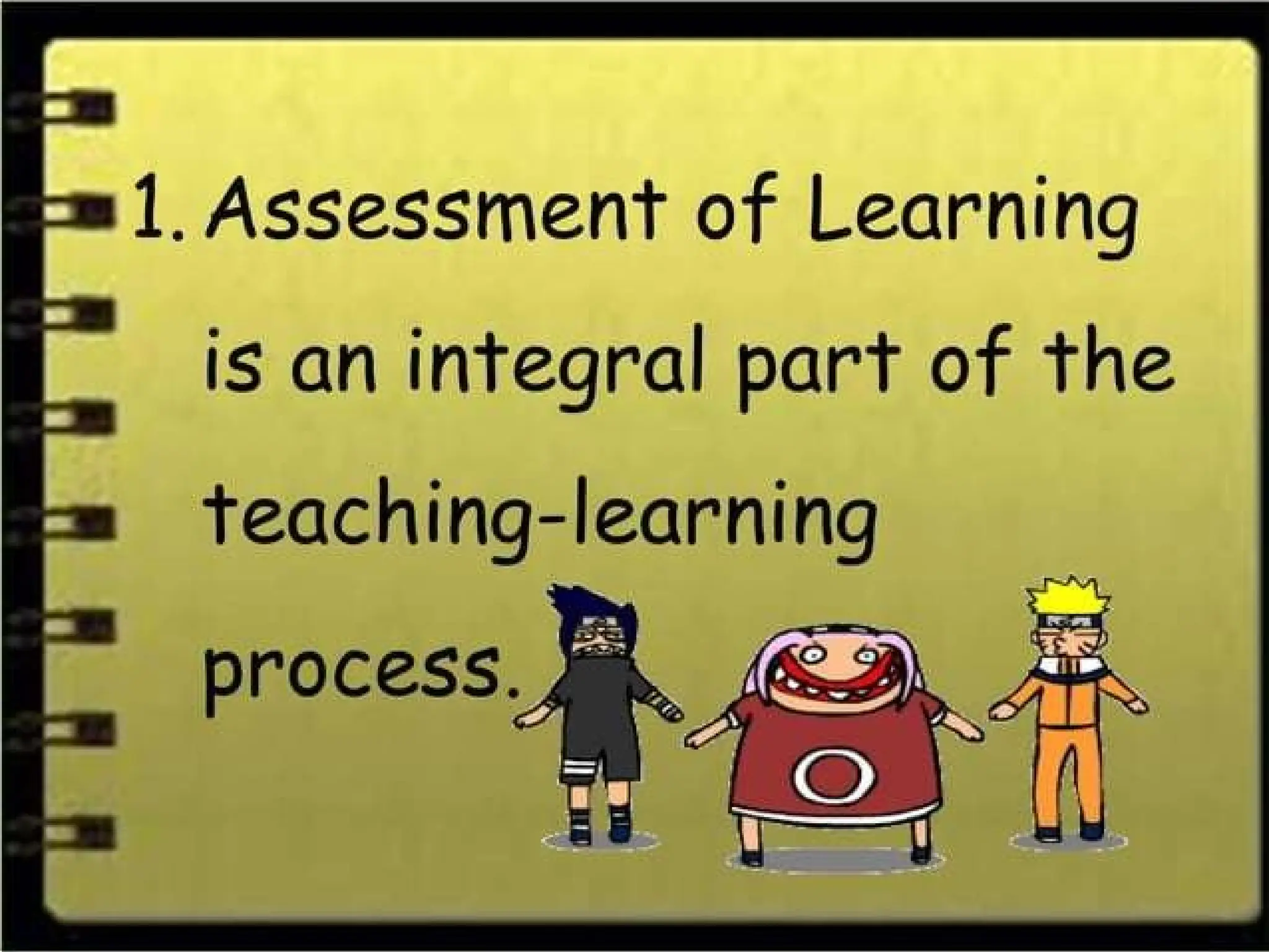 assessment of learning 2.ppttttttttttttttt