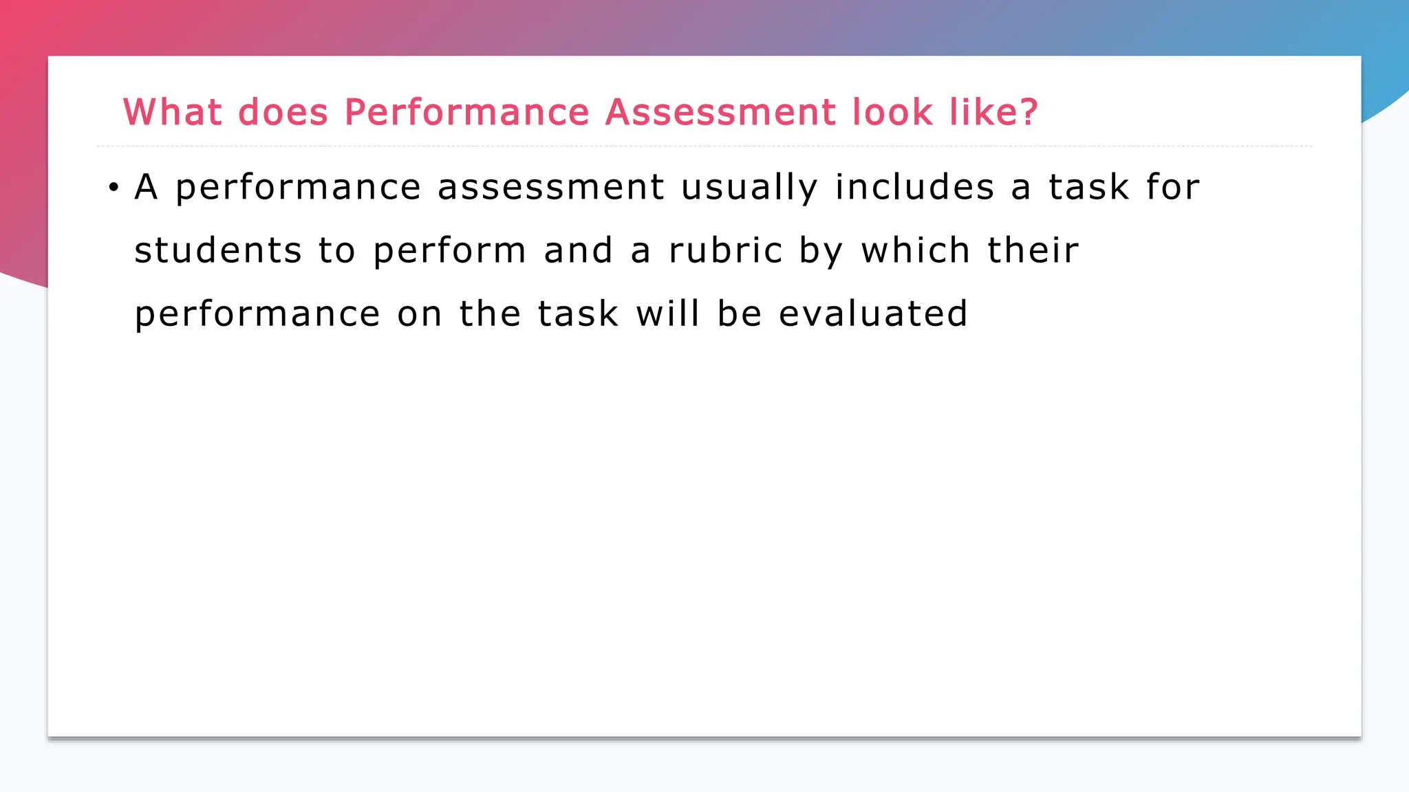 ASSESSMENT OF LEARNING 2 PERFORMANCE ASSESSMENT Lesson 4.pptx