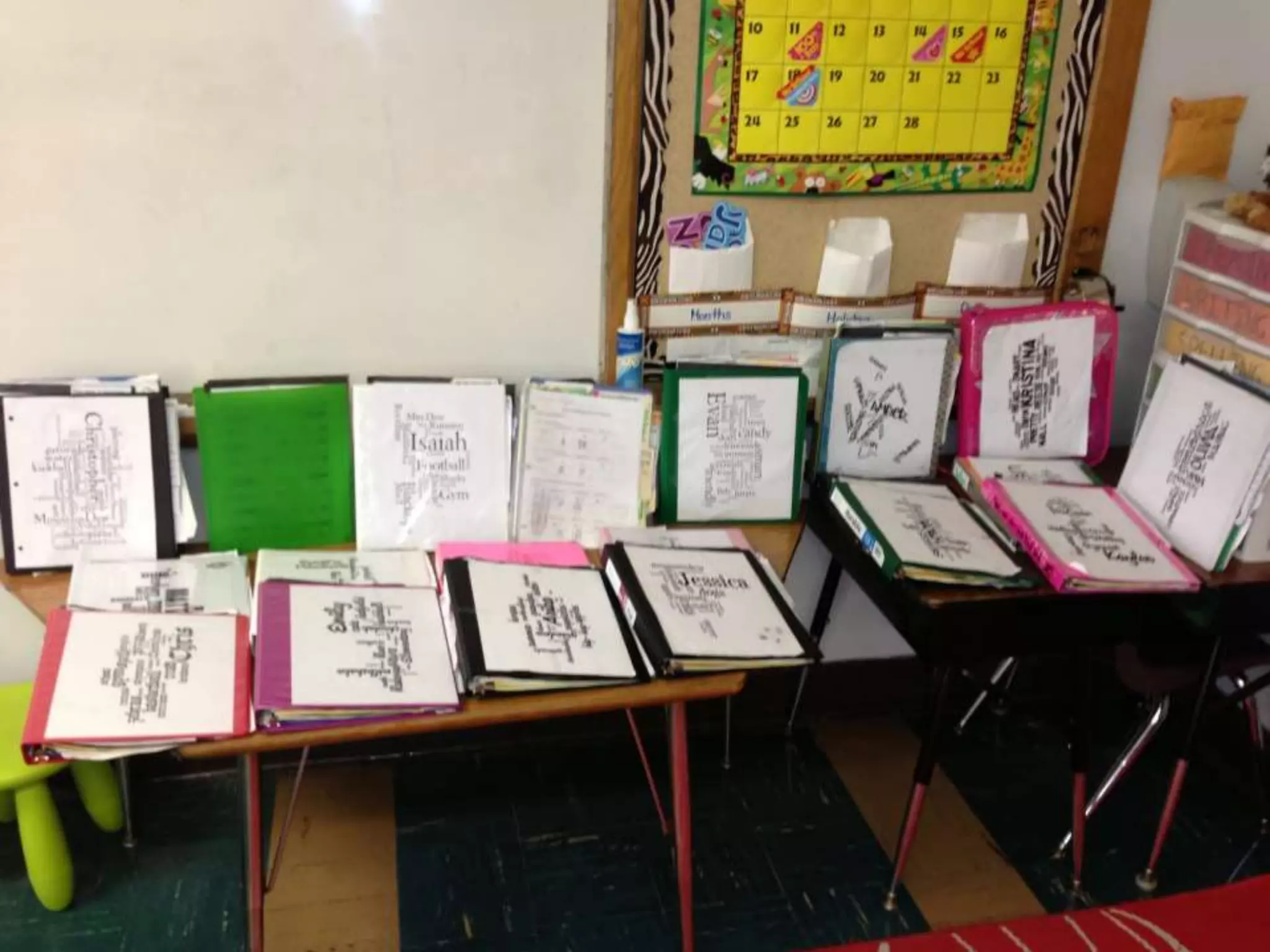 PORTFOLIOS
Def’n: A collection of
student samples
representing or
demonstrating student
academic growth. It can
include formative and
summative assessment.
It may contain written
work, journals, maps,
charts, survey, group
reports, peer reviews and
other such items.
 