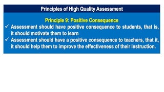 ASSESSMENT OF STUDENT LEARNING | PPTX