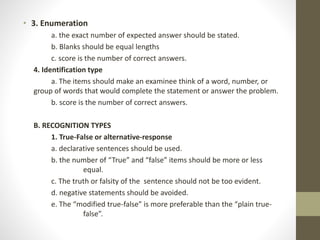 Assessment of learning ( Anna Marie Pajara | PPTX
