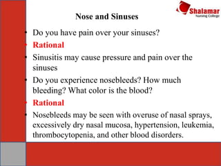 Assessment of Mouth &Pharynx | PDF