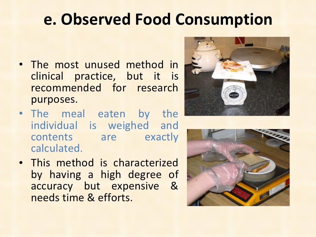 Assessment Of Nutritional Status