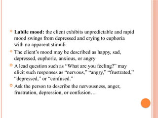 ASSESSMENT OF PSYCHIATRIC 6666678976321356 | PPTX