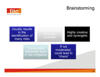 Brainstorming




           13
 