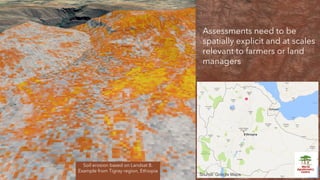 Assessment of soil health at scale for evidence based decision making