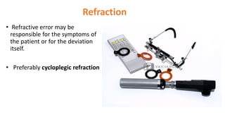 Refractive Strabismus Assessment of strabismus | PDF