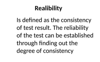 Assessment of Student Learning I _ Establishing Reliability.pptx
