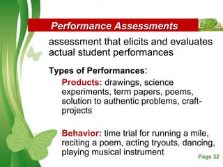 Assessment of student learning laos | PDF