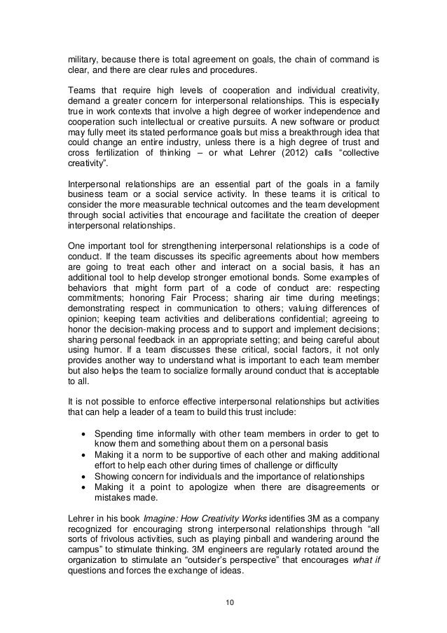 assessment of team building tools interpersonal communication essay topics