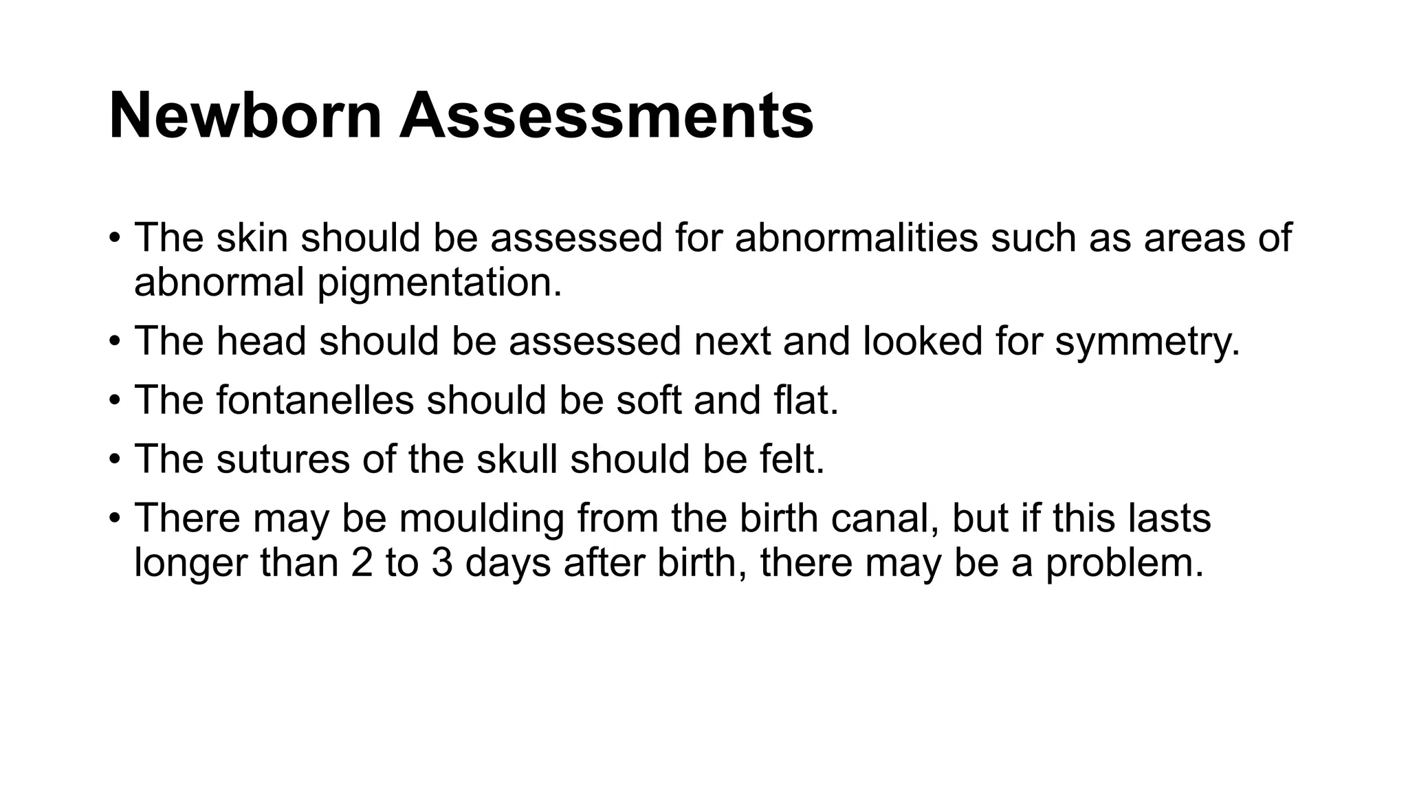 Assessment Of The Newborn Children Powerpoint Pptx Assessment Of The Newborn Children Powerpoint Pptx