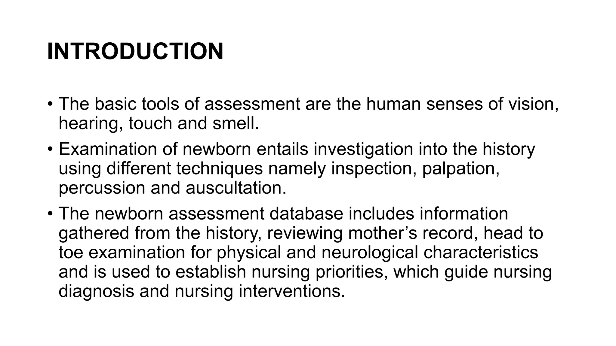 Assessment Of The Newborn Children Powerpoint Pptx Assessment Of The Newborn Children Powerpoint Pptx