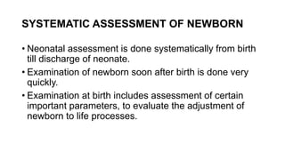 Assessment Of The Newborn Children Powerpoint Pptx Assessment Of The Newborn Children Powerpoint Pptx