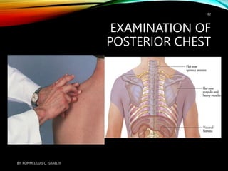 NURSING ASSESSMENT OF THE THORAX AND LUNGS.ppt