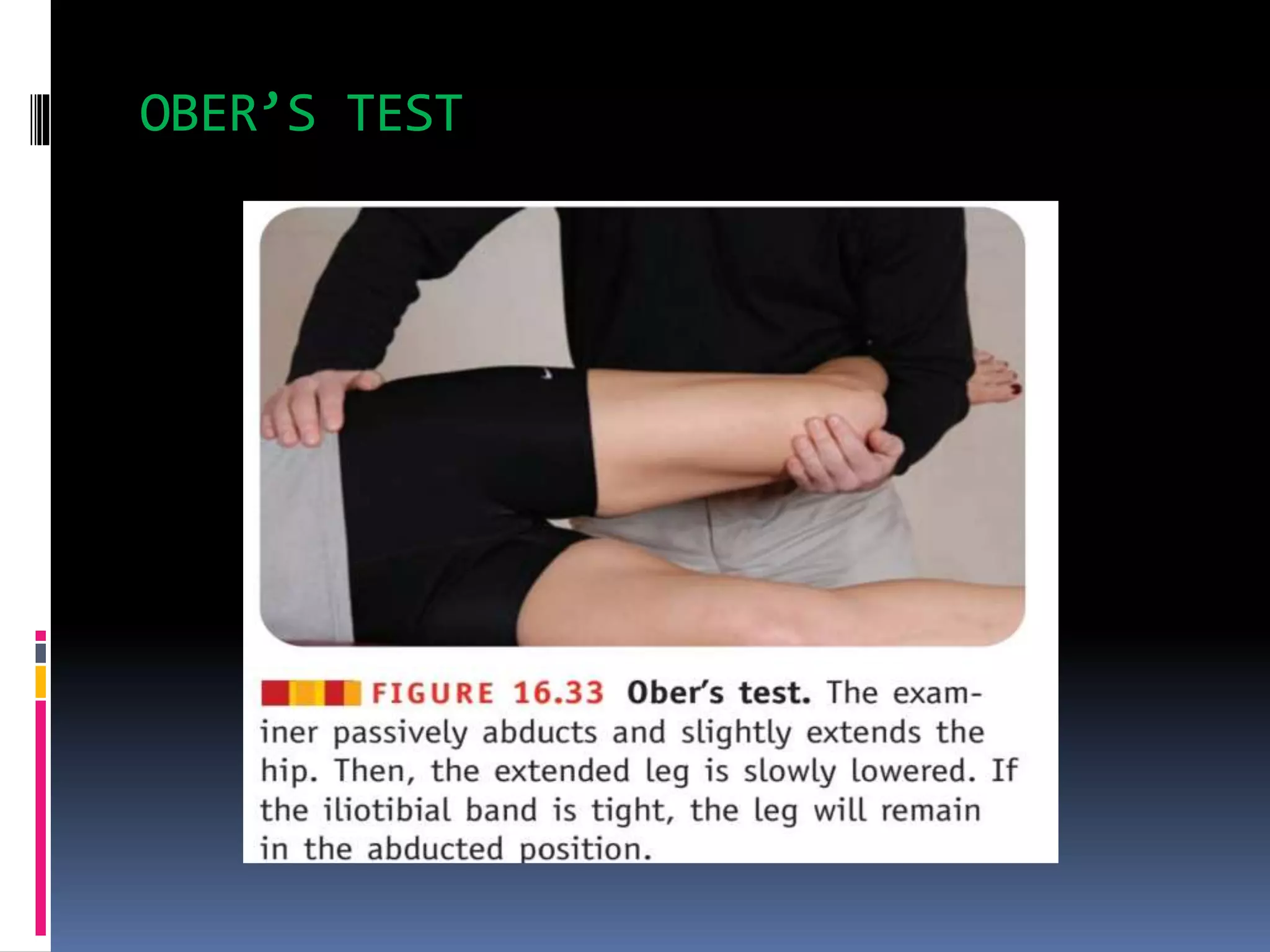 OBER’S TEST
 
