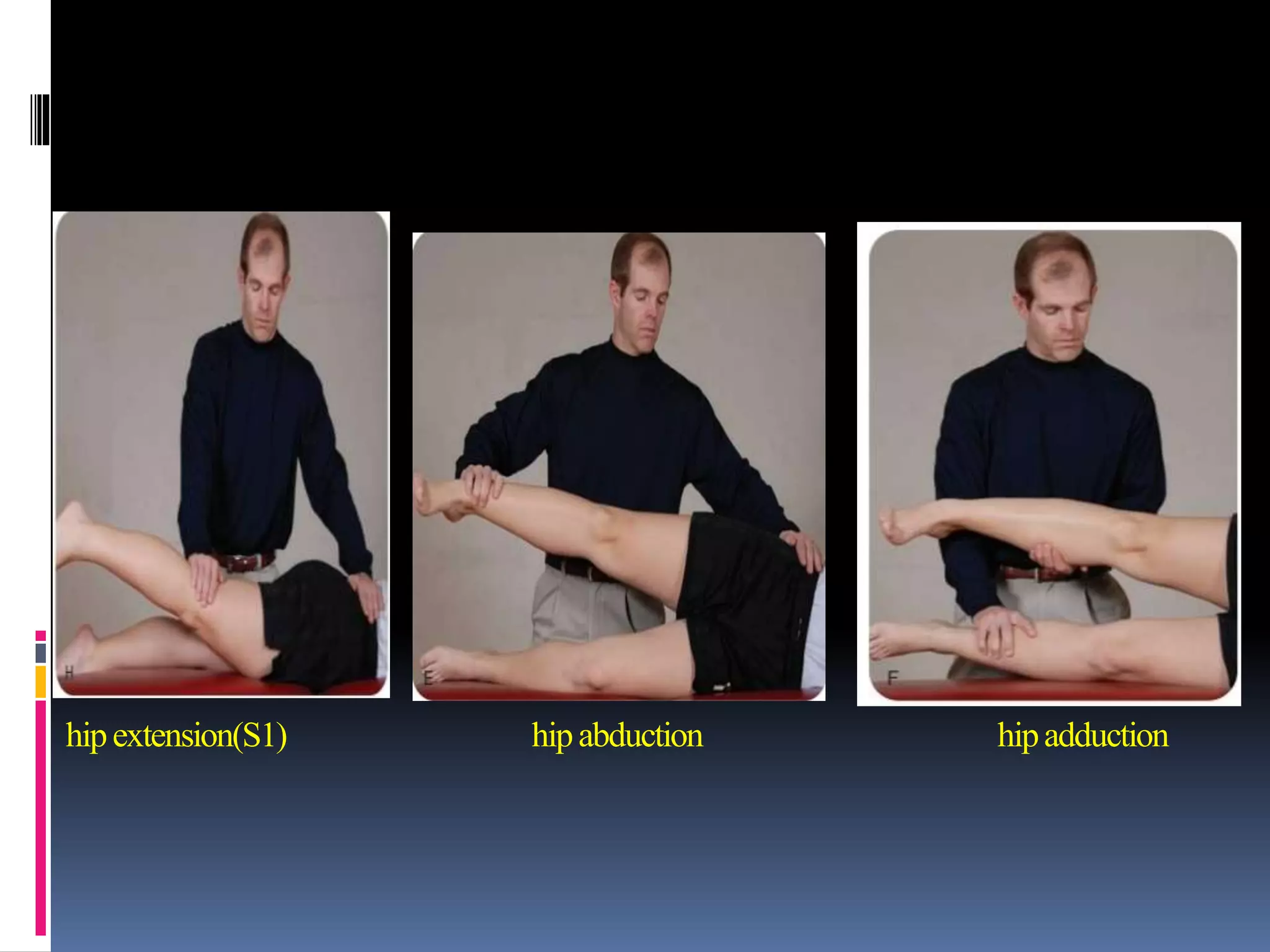 hipextension(S1) hipabduction hipadduction
 