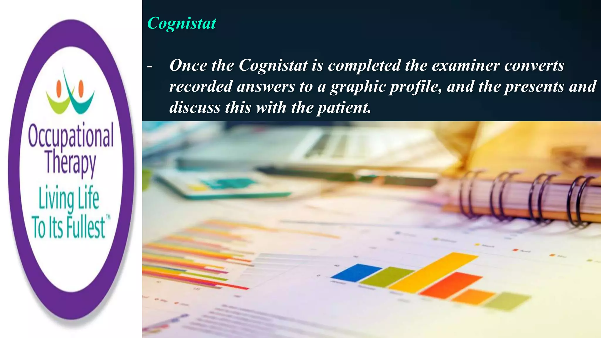 Occupational Therapy Standardized Assessment | PPTX