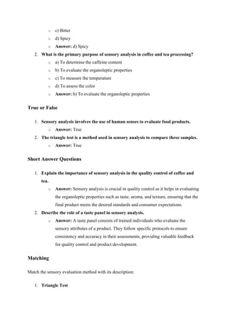 Assessment package Apply Sensory Analysis in Coffee and Tea Processing.pdf