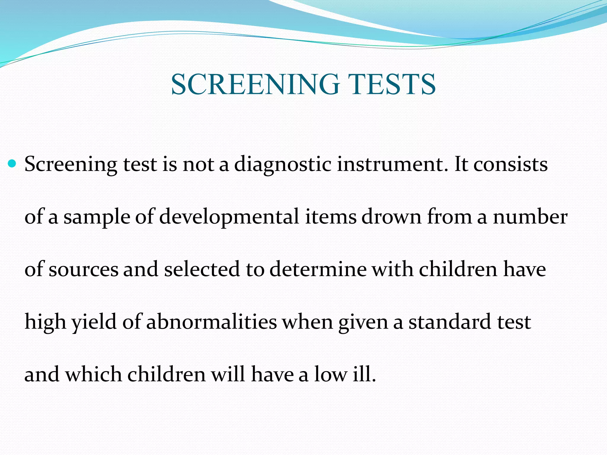Assessment of Paediatric client's