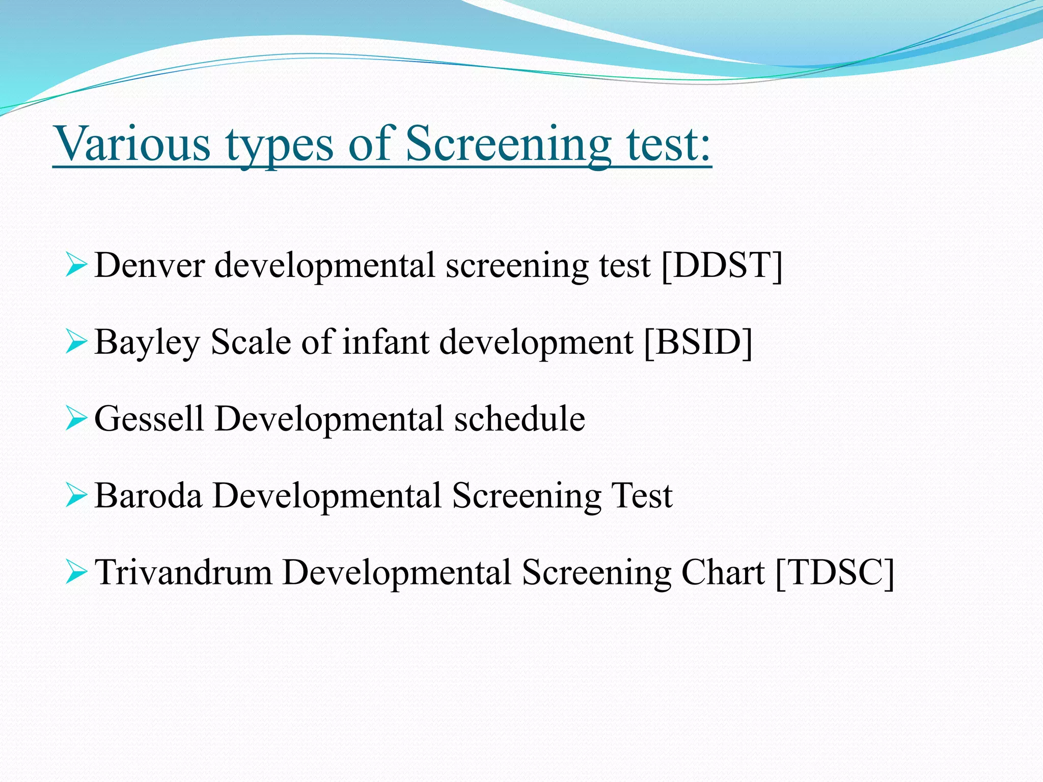 Assessment of Paediatric client's