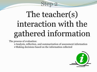 We plan with prompts to elicit actions to observe and document.