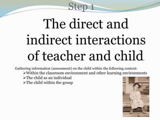 The environment affects how, when, where, and what we observe.