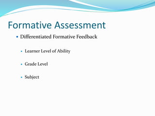 Assessment presentation