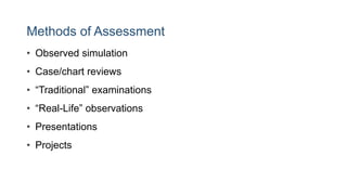 ASSESSMENT TECHNIQUES IN MEDICAL EDUCATION | PPTX