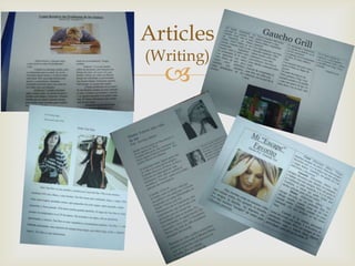 Articles
(Writing)
