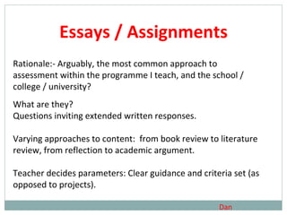Assessment - Product | PPT