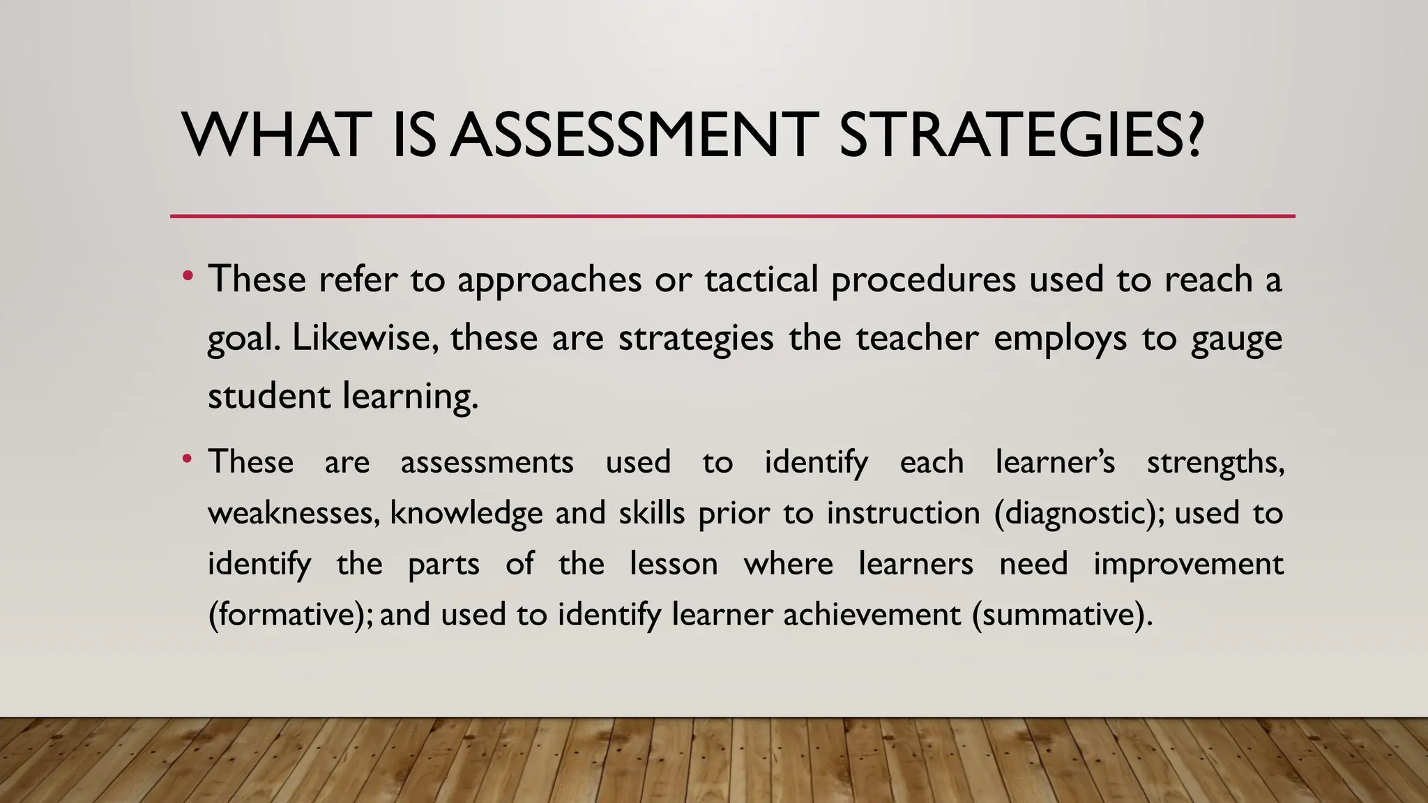 Course Assessment Strategy Assessment Strategies Consistent with Curriculum Requirements.pptx