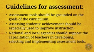 Assessment strategies for Social Studies | PPTX