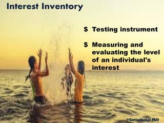 Affection Inventory Assessment tools for Affective Domain, Types of test items, Principles ...