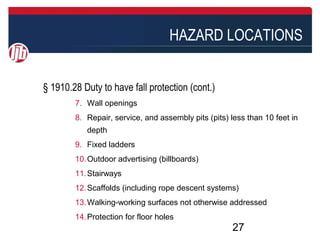 Fall In Depth Hazard The Value of Fall Hazard Risk Assessments | PPT