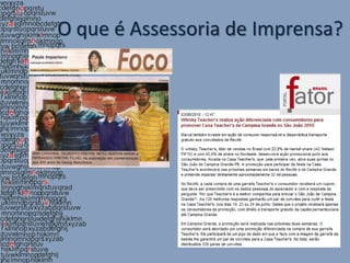 O que é Assessoria de Imprensa?
 