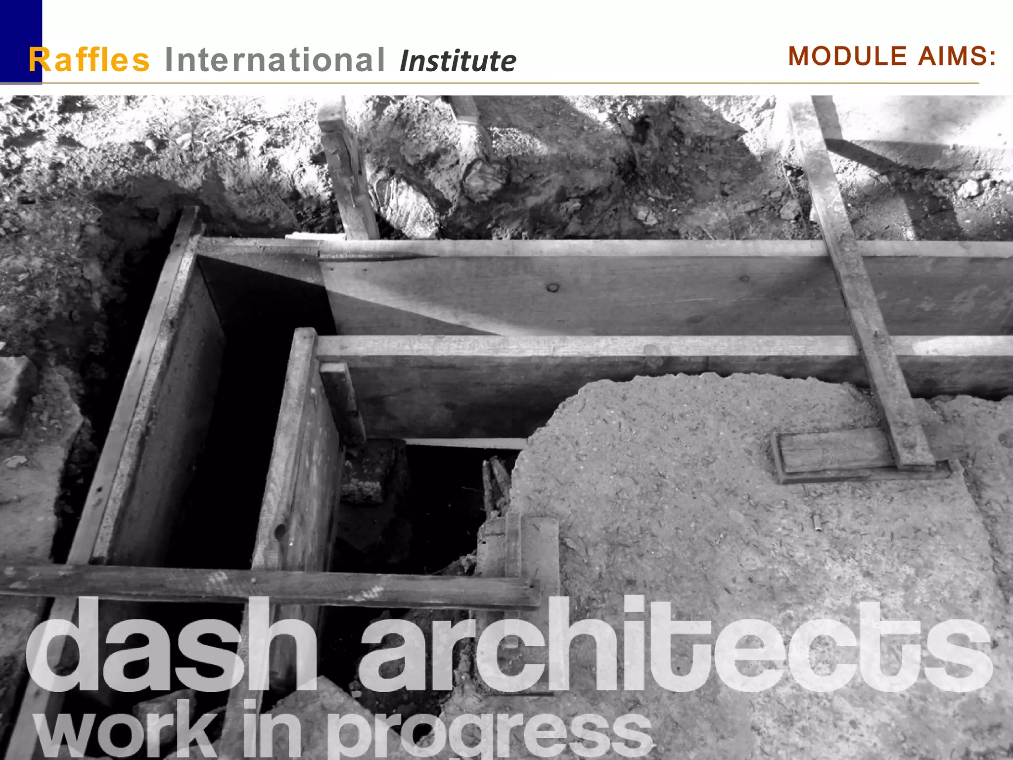 October 12© Draskovic 2012
RAFFLES October 2012
Raffles International Institute MODULE AIMS:
 