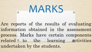 ASSESSMENT OF STUDENT LEARNING 2 | PPTX